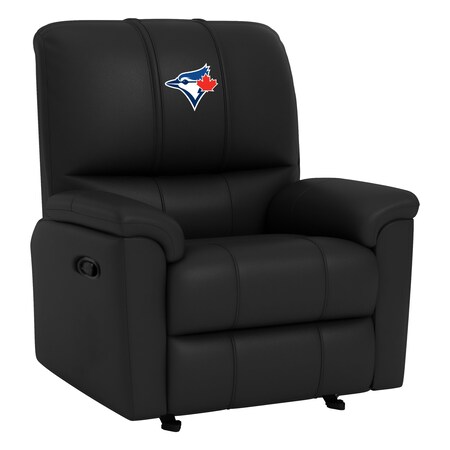 Dreamseat Rocker Recliner with Toronto Blue Jays Secondary XZ52031CDRRBLK-PSMLB22083